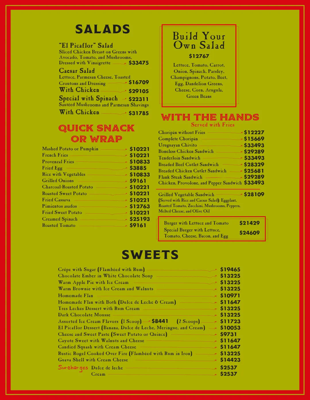 Menu — Page 4